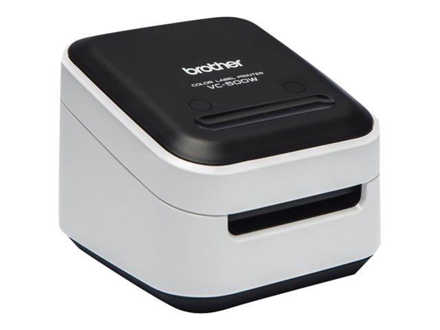 VC-500W Printermodel, 9/12/19/25/50 mm, CZ-labeltapes, ZINK Zero kleurenprinter, 313 dpi, automatisch snijmechanisme met easy-peel-functie, USB 2.0 Hi-Speed, Wifi, compatible met Windows, Mac, Android en iOS (incl. CZ-1004 25 MM X 5 m labeltapes, CK-