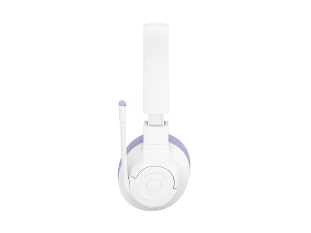Belkin SoundForm Inspire - Headset - full size - Bluetooth - wireless, wired - 3.5 mm jack - lavander