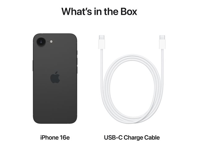 iPhone 16e 128GB Black