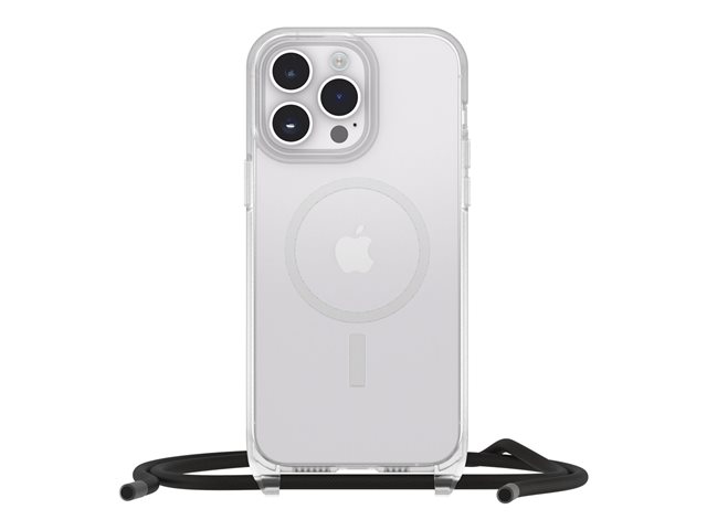 OtterBox React Series - Back cover for mobile phone - necklace - MagSafe compatibility - clear - for Apple iPhone 14 Pro Max
