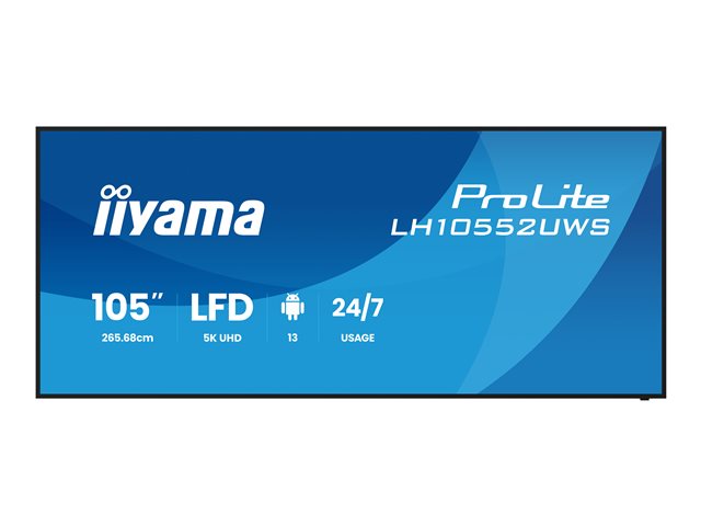 105\"W LCD 5K UW5K 21:9 IPS 500 cd/m²