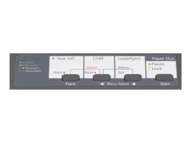 Epson LX 1350 - Printer - B/W - dot-matrix - A3 - 240 x 144 dpi - 9 pin - up to 357 char/sec - parallel, USB, serial