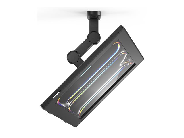 Compulocks iPad Pro M4 11\" (2024), Apex Enclosure Brandable Floor Stand - Mounting kit (enclosure, stand) - for tablet - brandable - lockable - metal - black - screen size: 11\" - floor-standing - for Apple 11-inch iPad Pro (M4)