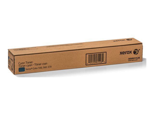 Xerox - Cyan - original - toner cartridge - for Color 550, 560, 570, WorkCentre 570