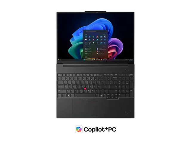 Lenovo ThinkPad E16 Gen 3 22AY - Copilot+ PC - 180-degree hinge design - Intel Core Ultra 5 - 226V / up to 4.5 GHz - Win 11 Pro - Arc Graphics 130V - 16 GB RAM - 512 GB SSD TCG Opal Encryption 2, NVMe - 16\" IPS 1920 x 1200 - Gigabit Ethernet - Wi-Fi 6E, Bluetooth - black - kbd: Belgium - with 2 Years Lenovo Depot Support, CO2 Offset 0.2 ton (3rd Gen)