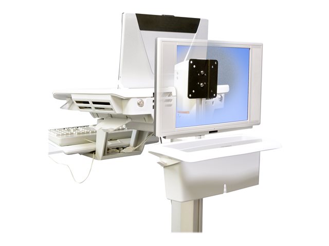 Ergotron StyleView Rear VESA Mount Kit - Mounting component (adapter plate) - for LCD display - metal - black - screen size: up to 22\" - for P/N: SV42-8302-2