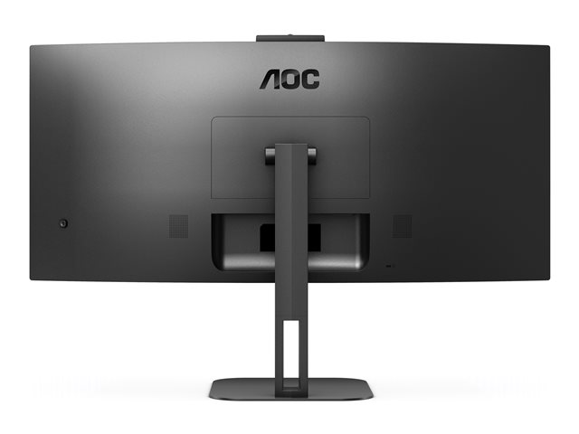 AOC Value-line CU34V5CW/BK - V5 series - LED monitor - curved - 34\" - 3440 x 1440 WQHD @ 100 Hz - VA - 300 cd/m² - 3000:1 - 4 ms - HDMI, DisplayPort, USB-C - speakers - black