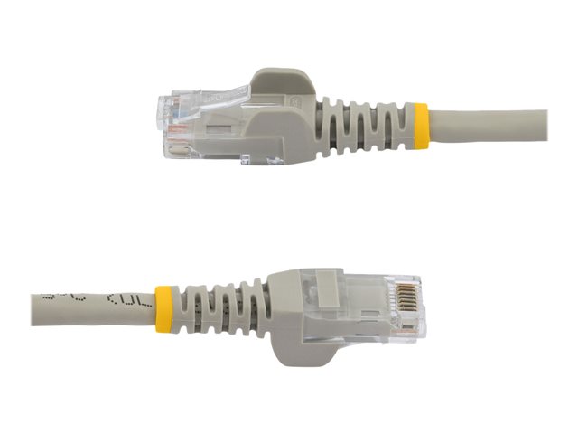 StarTech.com 10m CAT6 Ethernet Cable, 10 Gigabit Snagless RJ45 650MHz 100W PoE Patch Cord, CAT 6 10GbE UTP Network Cable w/Strain Relief, Grey, Fluke Tested/Wiring is UL Certified/TIA - Category 6 - 24AWG (N6PATC10MGR) - Patch cable - RJ-45 (M) to RJ-45 (M) - 10 m - UTP - CAT 6 - snagless - grey