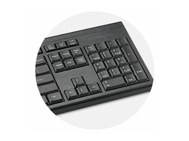 Kensington KM150 - Keyboard and mouse set - wireless