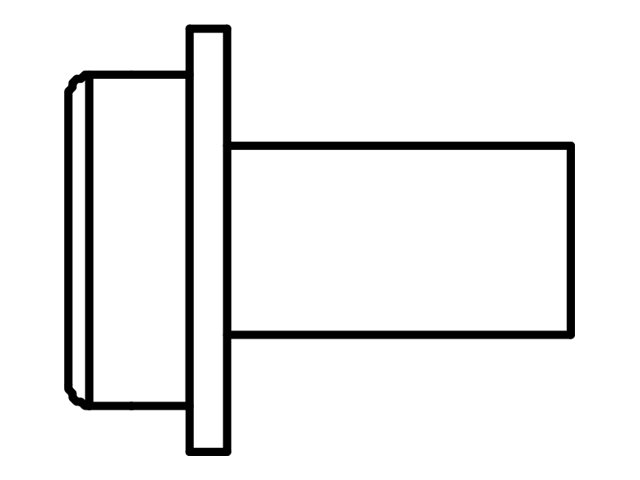 (50PK) SCREW M4X8 SCH