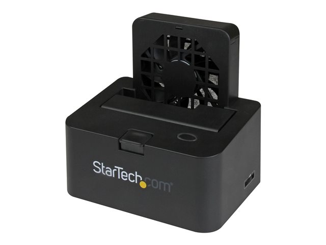 StarTech.com Hot-Swap Hard Drive Docking Station for 2.5\"/3.5\" SATA III Hard Drives - External eSATA/USB 3.0 Hard Drive Dock w/ UASP (SDOCKU33EF) - Storage controller - 2.5\", 3.5\" - SATA 6Gb/s - eSATA 6Gb/s, USB 3.0 - black - for P/N: SVA12M2NEUA, SVA12M5NA