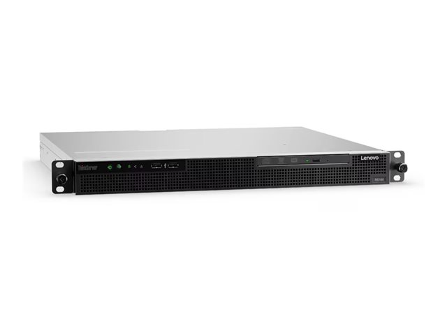Lenovo ThinkServer RS160 70TG - Server - rack-mountable - 1U - 1 x Xeon E3-1220V5 / up to 3.5 GHz - RAM 8 GB - no HDD - AST2400 - Gigabit Ethernet - no OS - monitor: none - TopSeller