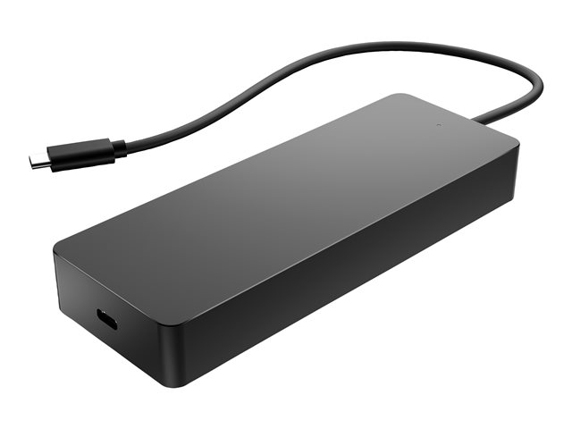 HP Universal USB-C Multiport Hub - Docking station - USB-C - HDMI, DP - Smart Buy - for OMEN by HP Laptop 16, Victus by HP Laptop 15, 16, Laptop 14, 15, ZBook Fury 16 G9