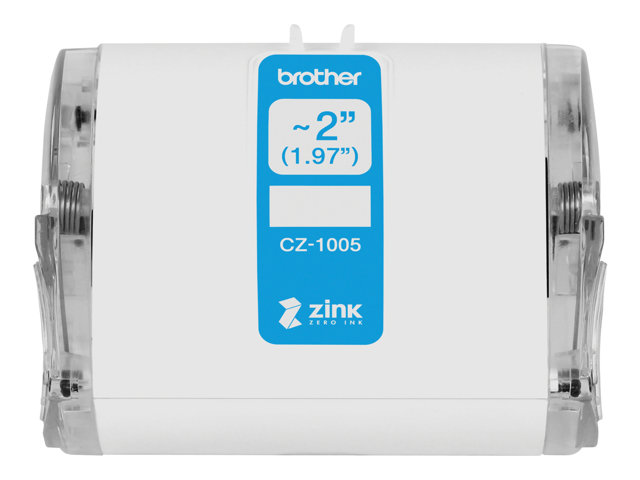 Brother CZ-1005 - Roll (5 cm x 5 m) 1 roll(s) continuous labels - for Brother VC-500W