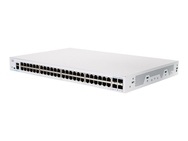 Cisco Business 250 Series CBS250-48T-4G - Switch - L3 - smart - 48 x 10/100/1000 + 4 x Gigabit SFP - rack-mountable