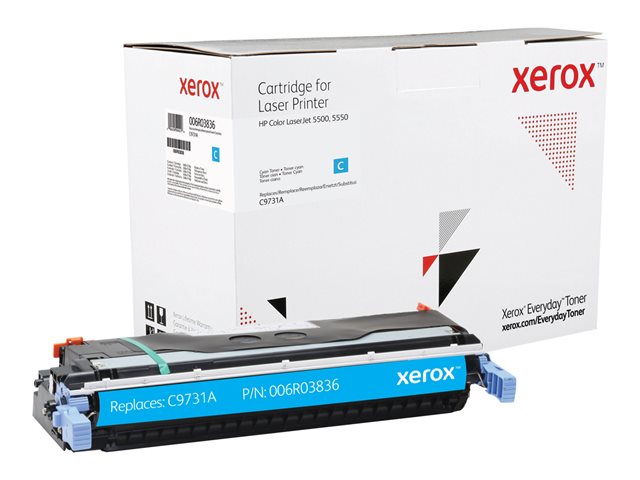 Everyday - Cyan - compatible - toner cartridge (alternative for: HP C9731A) - for HP Color LaserJet 5500, 5550