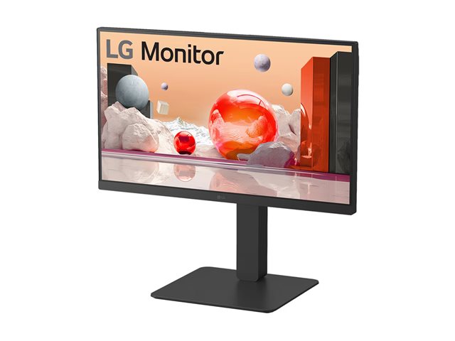 LG 24BA850-B - BA850 Series - LED monitor - 24\" (23.8\" viewable) - 1920 x 1080 Full HD (1080p) @ 100 Hz - IPS - 250 cd/m² - 1300:1 - 5 ms - HDMI, DisplayPort, USB-C - speakers - business
