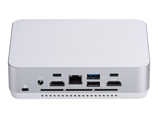 ASUS NUC 14 Pro+ Kit RNUC14RVSU700002I - Barebone - mini PC 1 x Core Ultra 7 155H / up to 4.8 GHz - RAM 0 GB - Intel Arc Graphics - Gigabit Ethernet, 2.5 Gigabit Ethernet, IEEE 802.11ax (Wi-Fi 6E), Bluetooth 5.3 - white