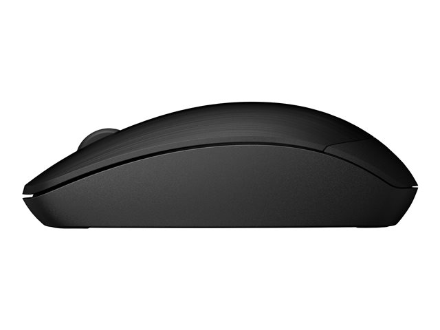HP X200 - Mouse - optical - wireless - 2.4 GHz - USB wireless receiver - black