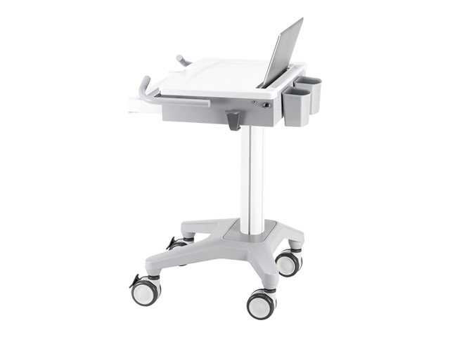 Neomounts MED-M200 - Cart - for notebook / keyboard / mouse - medical - white - screen size: 10\"-17\"