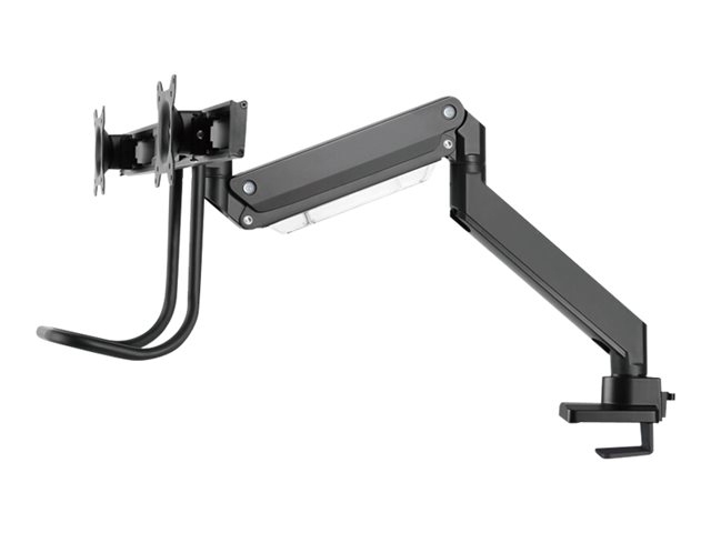 Neomounts NM-D775DX - Mounting kit - full-motion - for 2 LCD displays - black - screen size: 10\"-32\" - clamp mountable, grommet, desk-mountable