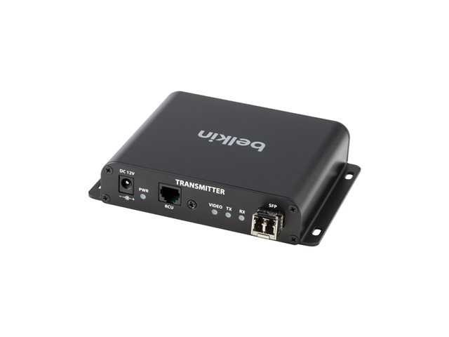 Belkin - KVM / audio extender - transmitter - HDMI, DisplayPort - over fibre optic - USB - 6 ports - up to 300 m - TAA Compliant
