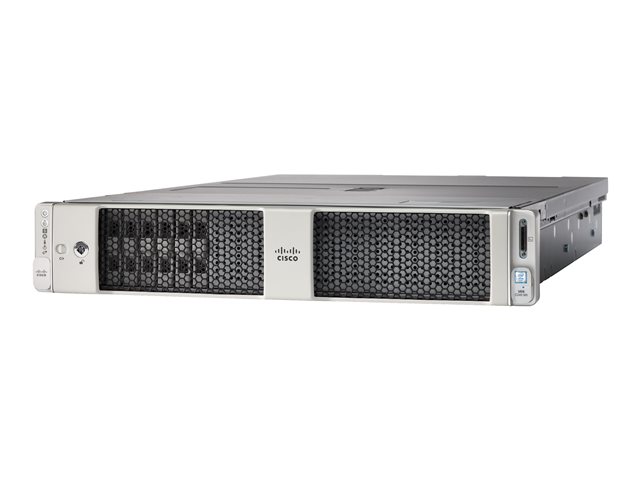 Cisco UCS C240 M5 SFF Rack Server - Server - rack-mountable - 2U - 2-way - no CPU up to - RAM 0 GB - SATA/SAS - hot-swap 2.5\" bay(s) - no HDD - Gigabit Ethernet, 10 Gigabit Ethernet - monitor: none - remanufactured