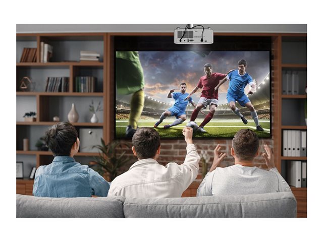Optoma HZ146X-W - DLP projector - laser - 3D - 3800 lumens - Full HD (1920 x 1080) - 16:9 - 1080p - white