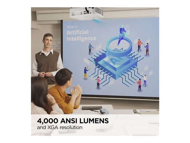 DLP projector XGA 4000 ansi lumen