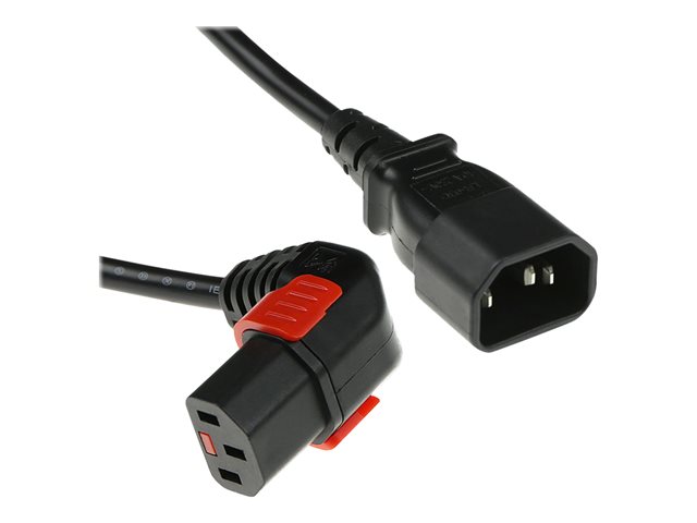 PWR CORD C14 - C13 LOCK D 2M. 1 stk