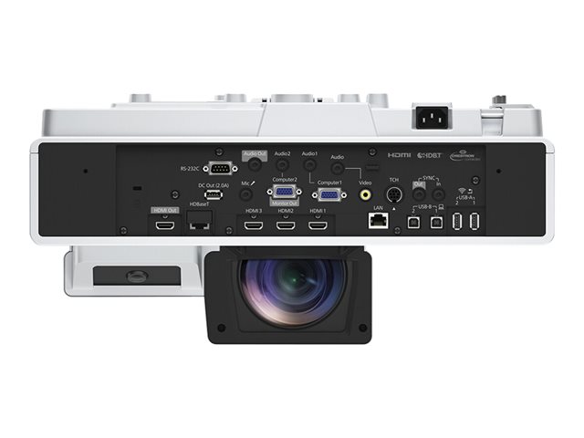Epson EB-1485FI - 3LCD projector - 5000 lumens (white) - 5000 lumens (colour) - Full HD (1920 x 1080) - 16:9 - 1080p - ultra short-throw lens - 802.11a/b/g/n/ac wireless / LAN/ Miracast