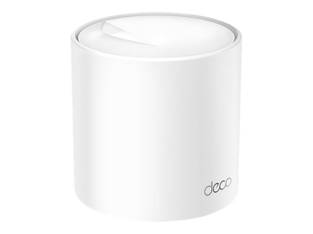 TP-Link Deco X50 - Wi-Fi system - (router) - up to 2,500 sq.ft - mesh 1GbE - Wi-Fi 6 - Dual Band