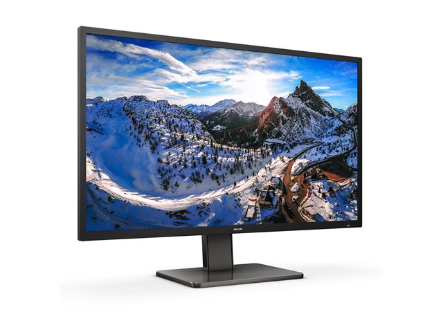 Philips 439P1 - LED monitor - 43\" (43\" viewable) - 3840 x 2160 4K @ 60 Hz - VA - 400 cd/m² - 4000:1 - DisplayHDR 400 - 4 ms - 3xHDMI, DisplayPort, USB-C - speakers - black texture