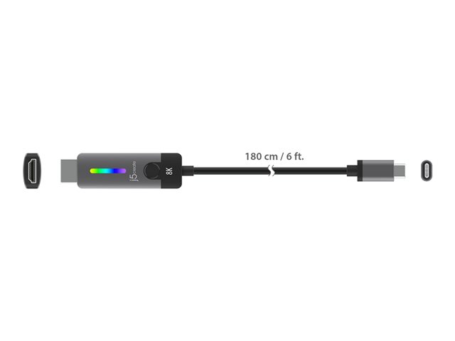 USB-C to HDMI 2.1 8K Cable