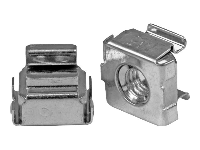 StarTech.com M5 Cage Nuts - 100 Pack - M5 Mounting Cage Nuts for Server Rack & Cabinet (CABCAGENUTS2) - Cage nuts (pack of 100) - for P/N: RACK-18U-20-WALL-OA, RACK-21U-20-WALL-OA, RACK-24U-20-WALL-OA, RK3236BKF, WALLMOUNT4