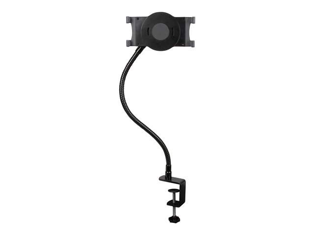 StarTech.com Gooseneck Tablet Holder - Bendable Tablet Arm - Desk Mount Tablet Stand - For Most 7\" to 11\" Tablets - Detachable Holder - Mounting kit (clamp, adjustable holder, adjustable mounting arm) - for tablet - plastic, steel - black - screen size: 7\"-11\" - desktop - for P/N: DK30CHPH, STSCART