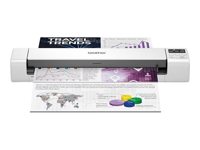 Brother DSmobile DS-940DW - Sheetfed scanner - Duplex - 215.9 x 1828.8 mm - 600 dpi x 600 dpi - USB 3.0, Wi-Fi(n)