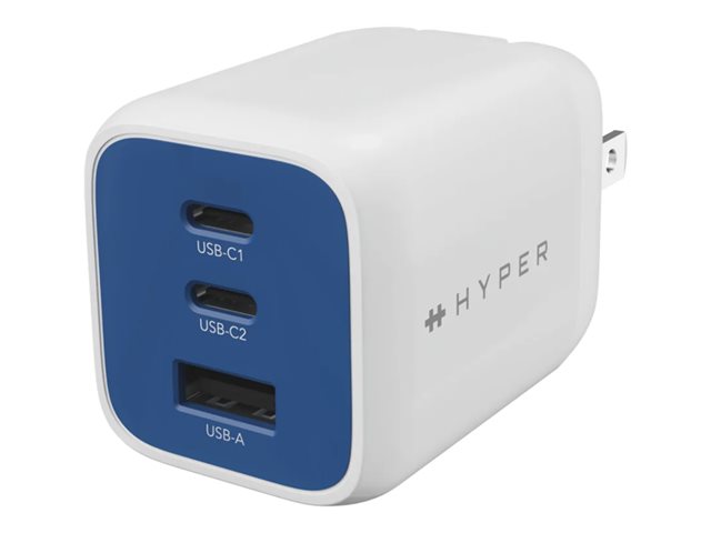 Hyper HyperJuice Flex 65W GaN Charger - Blue