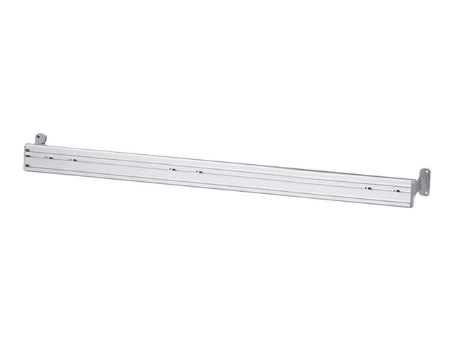 Neomounts FPMA-WTB100 - Mounting kit (toolbar) - fixed - for 3 LCD displays - silver - screen size: 10\"-24\" - wall-mountable