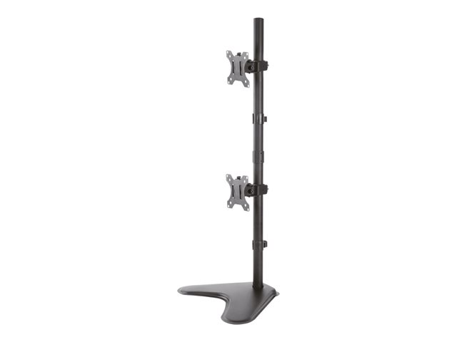 Neomounts FPMA-D550DDV - Stand - for 2 LCD displays - black - screen size: 10\"-32\" - desktop stand, desk-mountable
