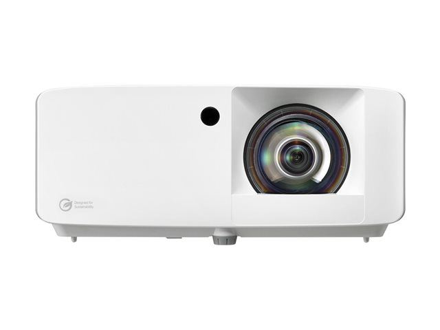 Optoma ZK430ST - DLP projector - laser - 3D - 3700 lumens - 3840 x 2160 - 16:9 - 4K - LAN - white