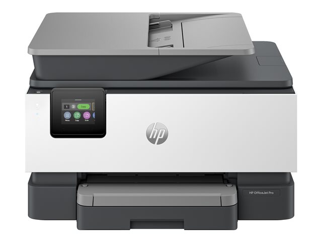 HP Officejet Pro 9122e All-in-One - Multifunction printer - colour - ink-jet - Legal (216 x 356 mm) (original) - A4/Legal (media) - up to 21 ppm (copying) - up to 22 ppm (printing) - 250 sheets - 33.6 Kbps - Wi-Fi(ac), LAN, USB 2.0, USB 2.0 host, Bluetooth - cement