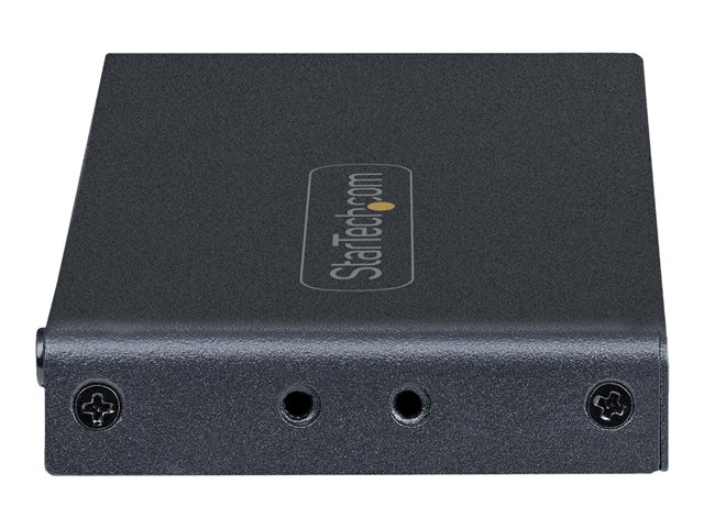 StarTech.com 4-Port 8K HDMI Switch, HDMI 2.1 Switcher 4K 120Hz HDR10+, 8K 60Hz UHD, HDMI Switch 4 In 1 Out, Auto/Manual Source Switching, Remote Control and Power Adapter Included - 7.1 Channel Audio/eARC (4PORT-8K-HDMI-SWITCH) - Video/audio switch -