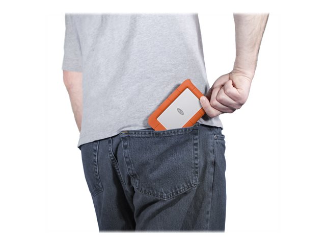 LaCie Rugged Mini - Hard drive - 500 GB - external (portable) - USB 3.0 - 7200 rpm
