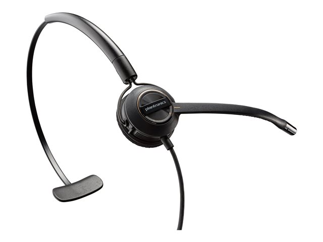 Poly EncorePro 540 Convertible Headset +Quick Disconnect EMEA - INTL English - Euro plug - Replaces Poly SKU 88828-02