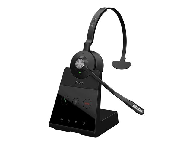 Jabra Engage 65 SE Mono - Headset - on-ear - DECT - wireless - Zoom Certified, Google Meet Certified, Amazon Chime Certified, Certified for Microsoft Teams Open Office, Works With Chromebook Certified, UC certified