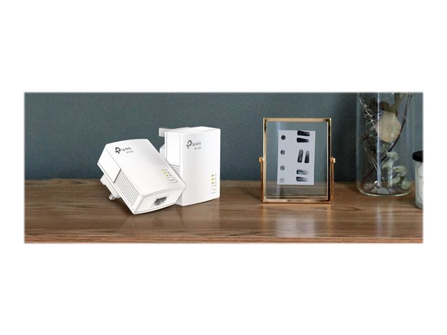 TP-Link TL-PA7017 KIT - V4 - Starter Kit - powerline adapter kit 1GbE, HomePlug AV (HPAV), HomePlug AV (HPAV) 2.0, IEEE 1901 - - wall-pluggable (pack of 2)