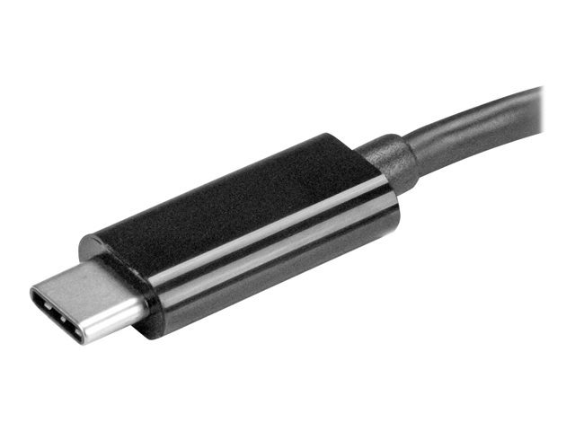 StarTech.com 4-Port USB-C Hub - USB-C to 4x USB-A Hub Adapter - Mini USB 2.0 Hub - Bus-powered USB Type-C Port Expander (ST4200MINIC) - Hub - 4 x USB 2.0 - desktop