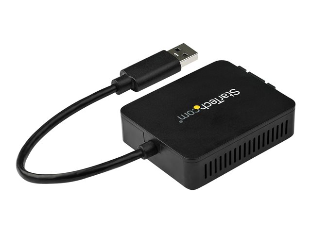 StarTech.com USB to Fiber Optic Converter - 1000Base-SX SC - MM - Windows / Mac / Linux - USB 3.0 Ethernet Adapter - Network Adapter (US1GA30SXSC) - Network adapter - USB 3.0 - 1000Base-SX - 850 nm - black