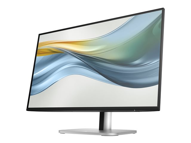 HP 524pu - Series 5 Pro - LED monitor - 24\" (23.8\" viewable) - 1920 x 1080 Full HD (1080p) @ 100 Hz - IPS - 350 cd/m² - 1500:1 - 5 ms - HDMI, DisplayPort, USB-C - jet black, natural silver and jet black (stand)